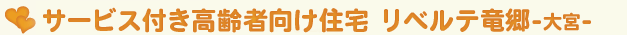 リベルテ竜郷 入居者様訪問介護